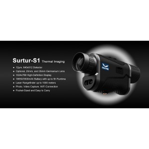 Termalni Monokular SURTUR S1-635L LRF, Falcon