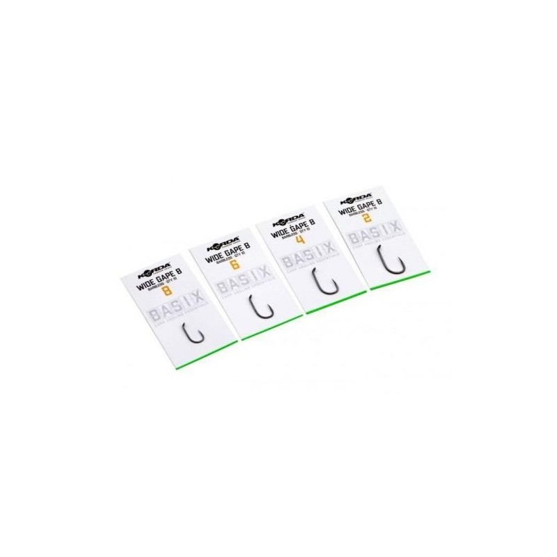 Trnek Wide Gape Barbless 6 Basix Korda
