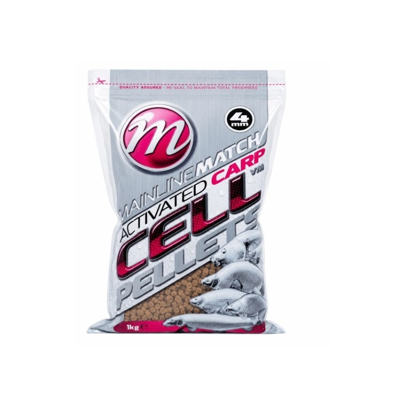 Peleti Match Carp CellTM 4mm 1kg Mainline