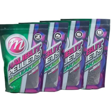 Peleti Activated Halibut 8mm 1kg Mainline
