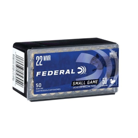 Naboji Federal .22 WMR 3,24g/50gr JHP (50)