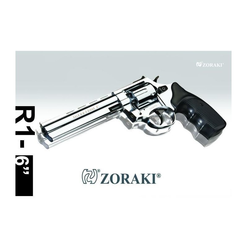 Revolver Start 9mm Zoraki R1 6'' chrome