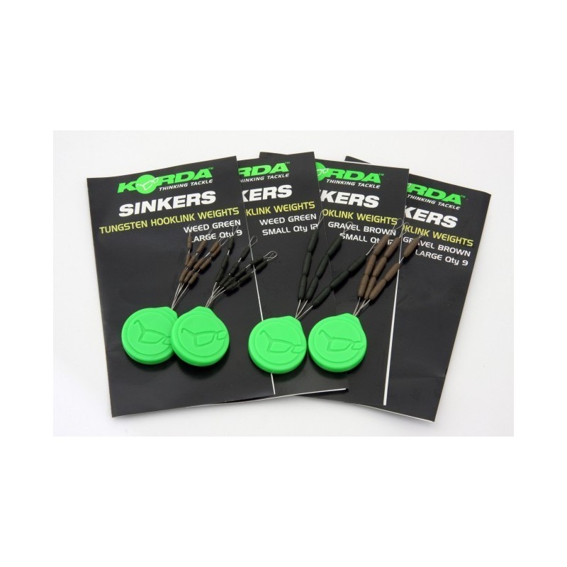 Sinkers Tungsten Medium WeedyGreen   