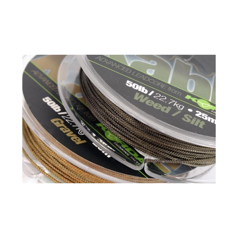 Vrvica Korda Kable Leadcore Weed / Silt 7m   