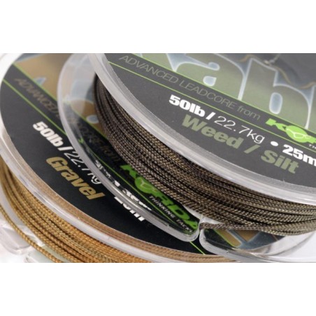 Vrvica Korda Kable Leadcore Weed / Silt 7m   