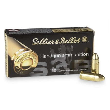Naboji 9mm luger 8g (9x19) FMJ (50)