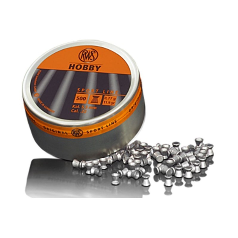 Diabole 5,5mm RWS Hobby Gladek 500kos