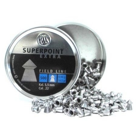 Diabolo 5,5mm RWS Superpoint extra 500kos