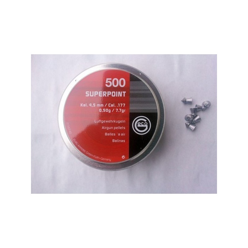 Diabolo 4,5mm Geco Superpoint 500kos
