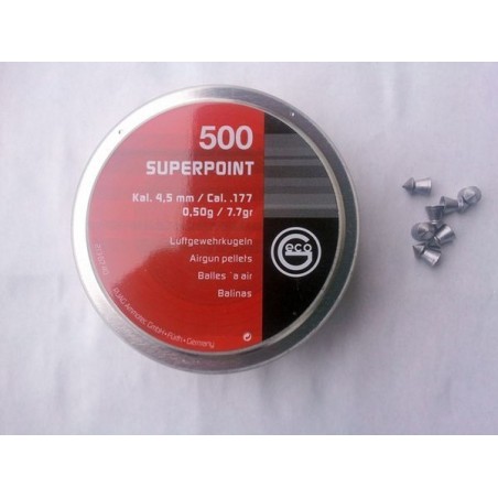 Diabolo 4,5mm Geco Superpoint 500kos