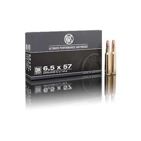Naboji rws 6.5x57 DK 9.1g