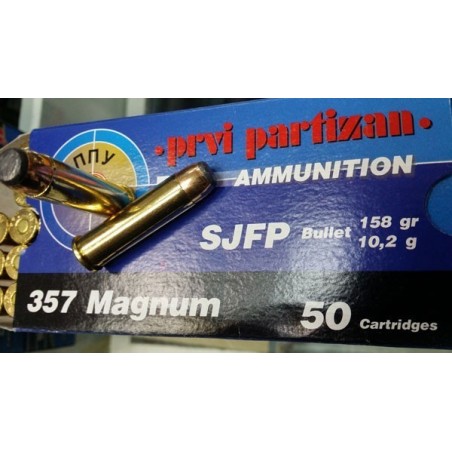 Naboji .357 SJ FP 10,20g (158gr) A-338 (50kos) PPU