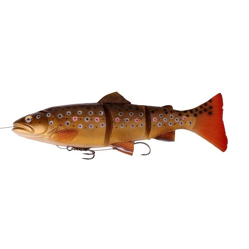 Vaba 3D Line Thru Trout 15cm 35g SS 03-Dark Brown