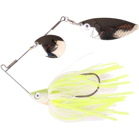 Vaba TI-Flex SpinnerBait 12.5cm 24g White Yellow silver