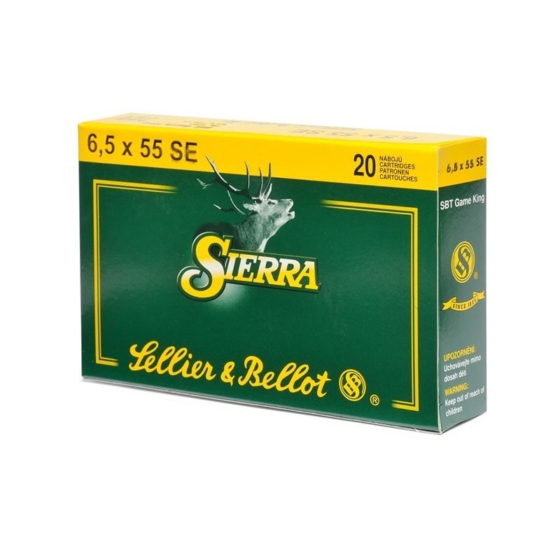 Naboji 6,5x55 SE SBT 9,1gr S&Bellot (20)