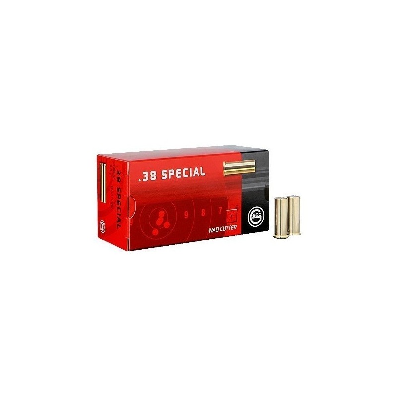 Naboji Geco .38 Special Wad Cutter 9,6g (50)