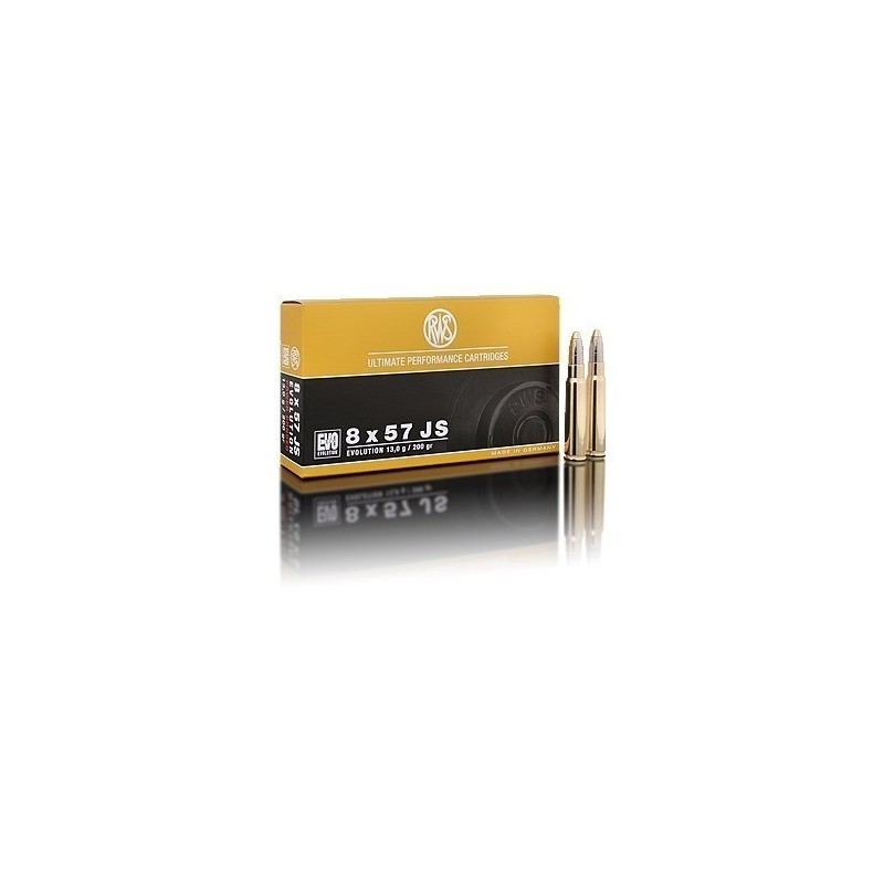 Naboji 8x57 JS RWS Evolution 13,0 g 20