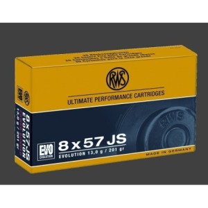 Naboji 8x57 JS RWS Evolution 13,0 g 20