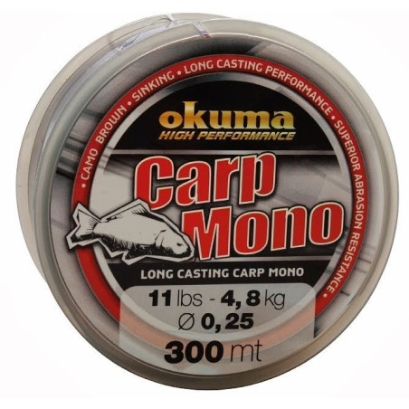 Laks Okuma Carp mono 300m 0,40