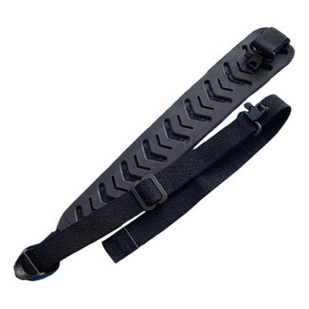 Pas za puško Comfort V-Grip Black s QD sponkami