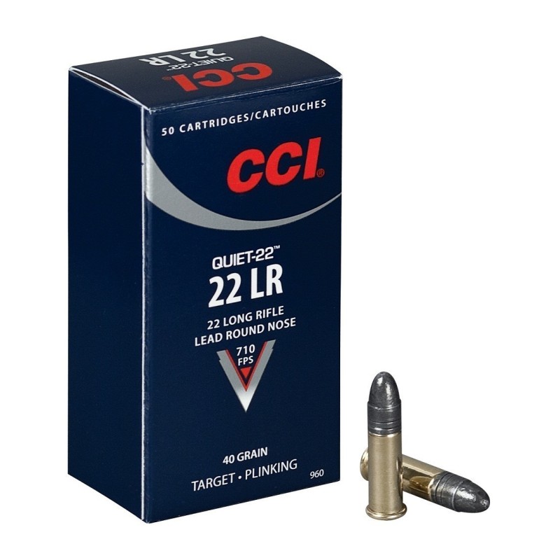Naboji CCI .22 LR Quiet-22 (50)