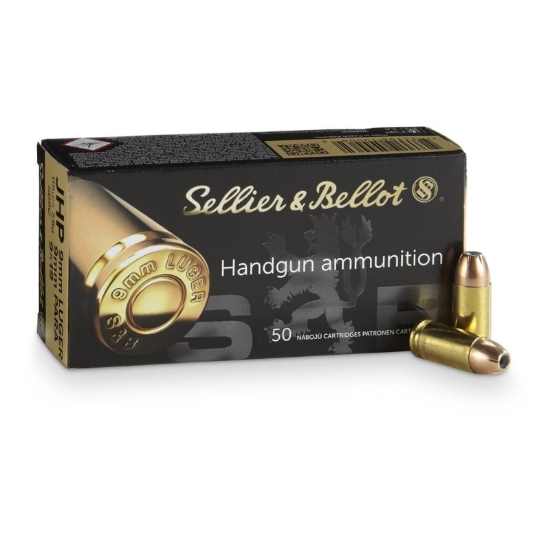 Naboji 9mm Luger JHP 7,5g