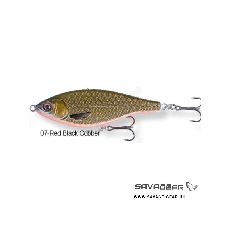 Vaba 3D Roach Jerkster 145 14.5cm 68g SS 07-Red Black Cobber