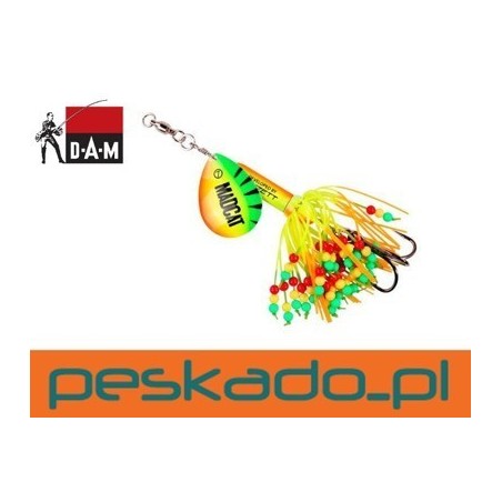 Vaba MADCAT - RATTLIN' TEASER SPINNER / 90GR / FLUO YELLOW