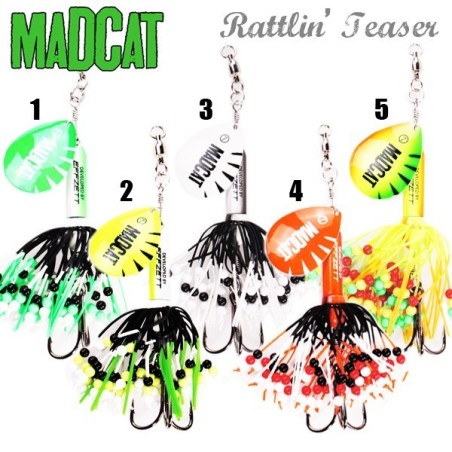 Vaba MADCAT - RATTLIN' TEASER SPINNER / 90GR / CATSKIN