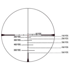 Strelni daljnogled KONUSPRO 4-16x50 Ballistic