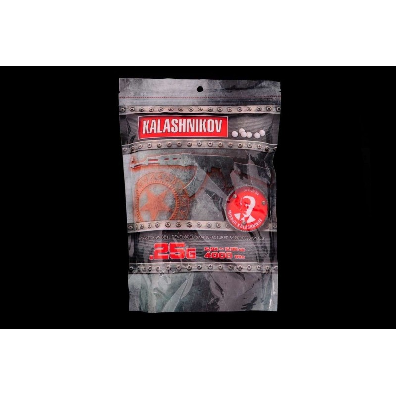 Kroglice BB's 6mm Bio Kalashnikov 0,25g/4000