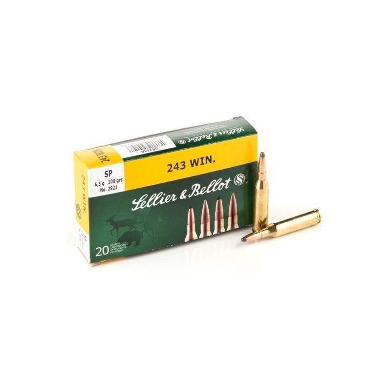 NABOJI 243Win SP 6,5g  SB (20)