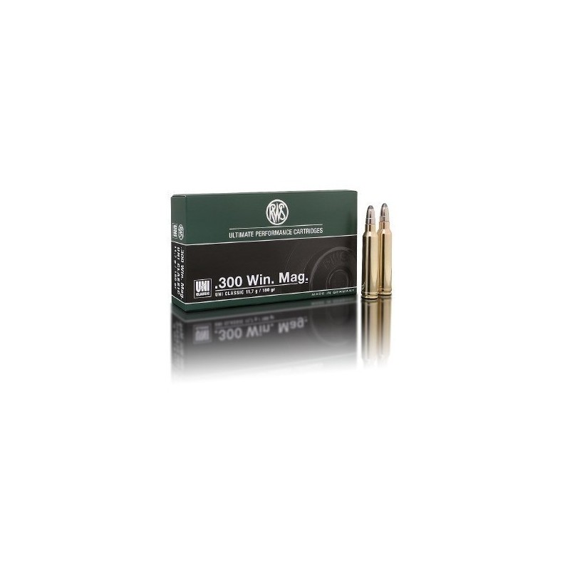 Naboji 300 Win Mag RWS UNI Clasic 11,7g (20)