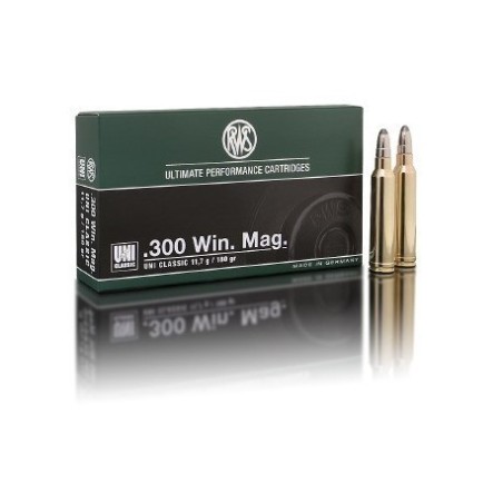 Naboji 300 Win Mag RWS UNI Clasic 11,7g (20)