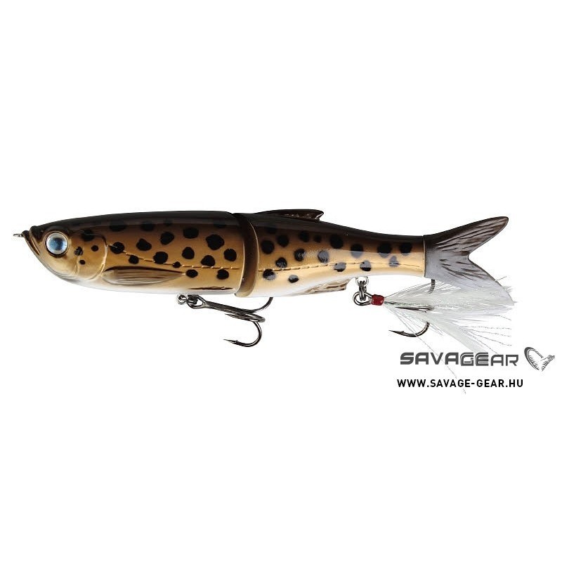 Vaba 3D Bleak135 Glide Swimmer 13.5cm 28g SS 52-Brown Burbout