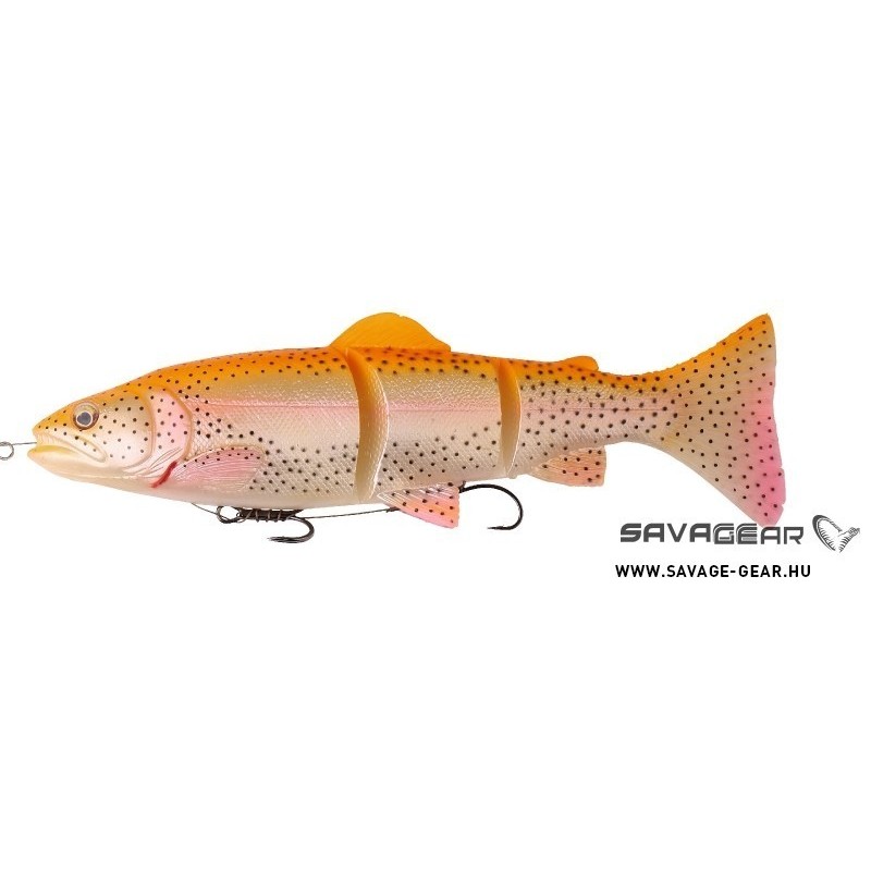 Vaba 3D Line Thru Trout 20cm 93g SS 02-Golden Albino