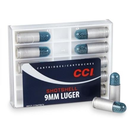 Naboji CCI 9x19 Shotshell 109gr / 7,06g (10)