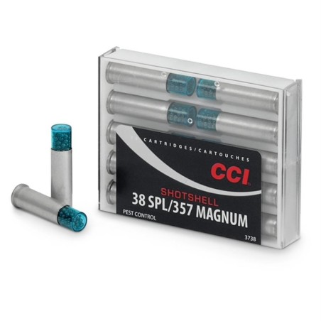 Naboji CCI .38/.357 Shotshell 109gr / 7,06g (10)