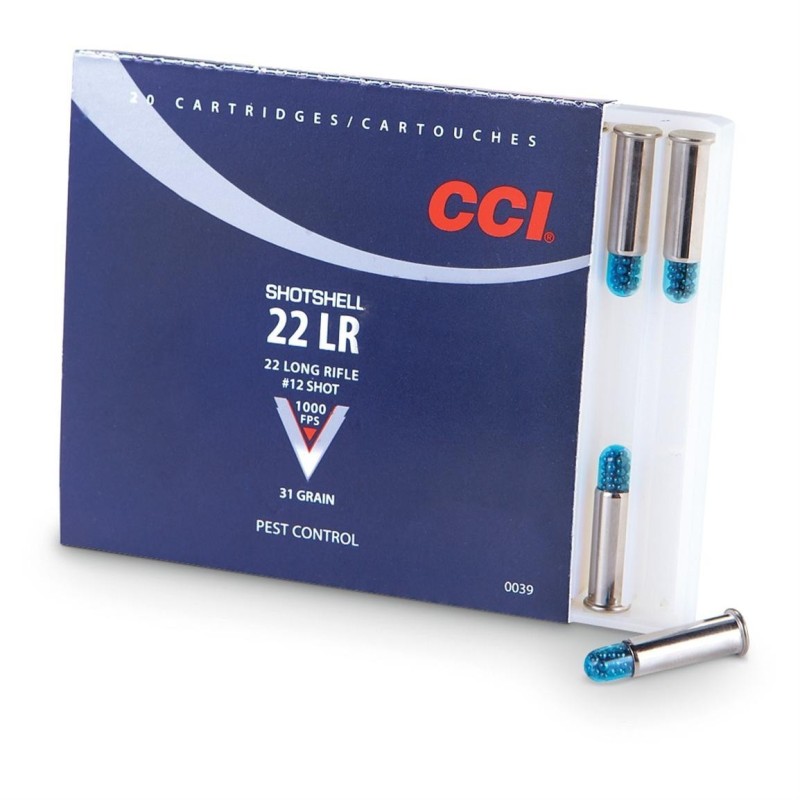 Naboji CCI .22 EX LR Shotshell (20)