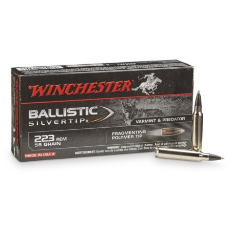 Naboji Winchester .223 Rem Supreme Ball. Silvertip 55gr (20)