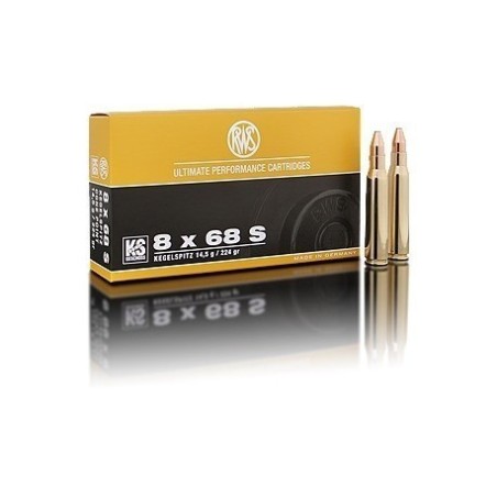 Naboj 8x68 S RWS KS 14,5g (20)