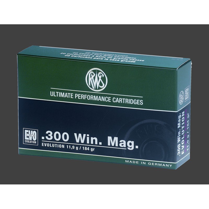 Naboji rws .300 Win. Mag. EVO 11,9g (20)
