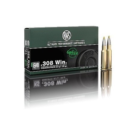 Naboji rws .308 Win. EVO Green 8,8g (20)