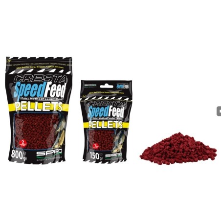 Peleti Feder Competition 4,5mm 150gr Straw/krill Cresta Speedfeed