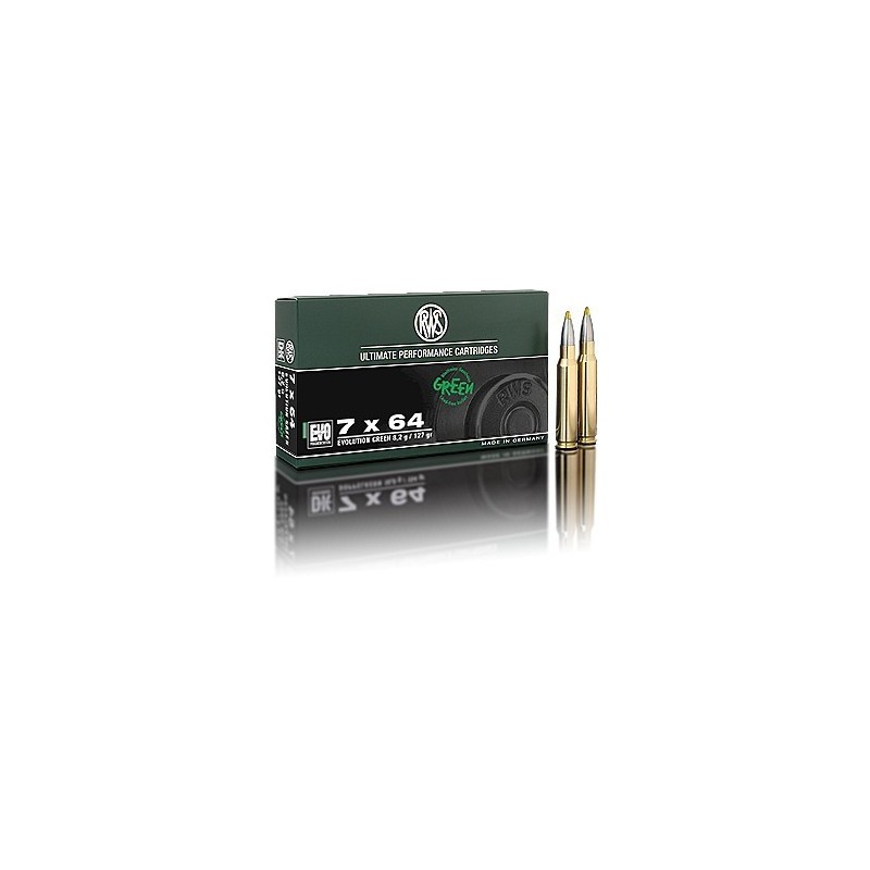 Naboji rws 7x64 EVO GREEN 8,2g (20)