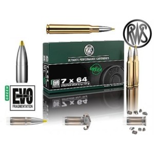 Naboji rws 7x64 EVO GREEN 8,2g (20)