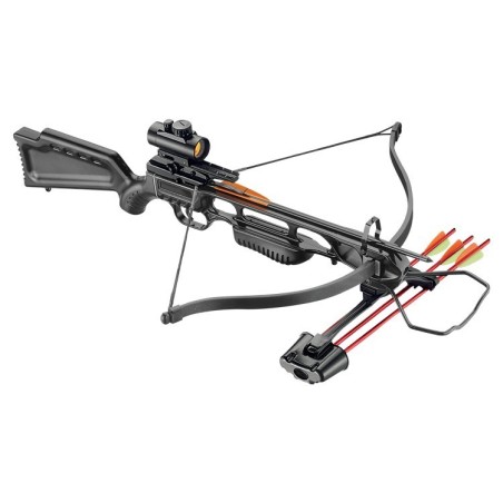 Samostrel Recurve JAGUAR 1 BLACK 175lb Deluxe komplet