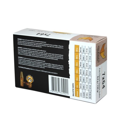 Naboji 7x64 130gr FOX (20)