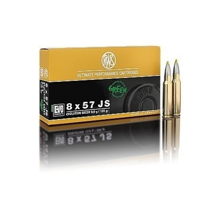 Naboji 8x57 JS Evo Green 9,0gr RWS (20)