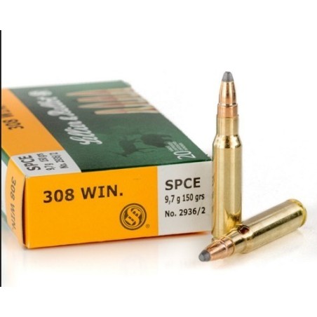 NABOJI .308 Win SPCE S&B 9,7g (20)